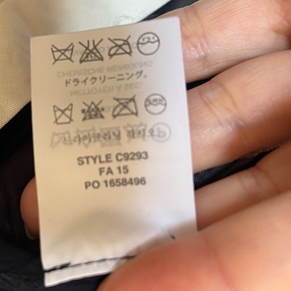 J. Crew Straight-leg Pant in Bi-stretch Wool In Navy 0 - Picture 12 of 15